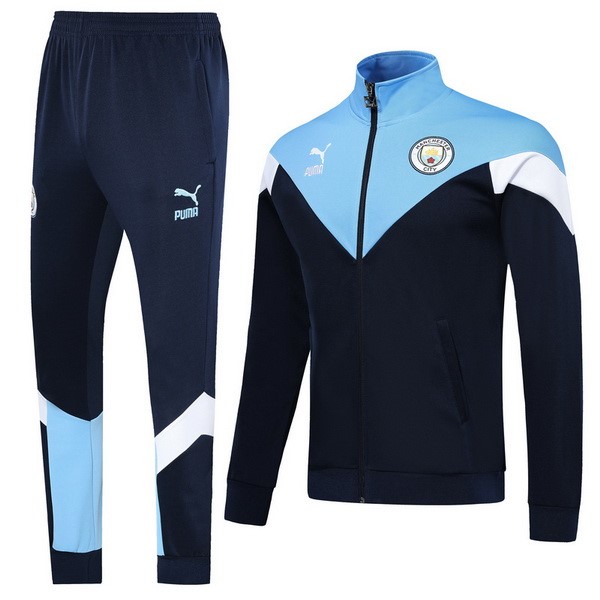 Survetement Football Manchester City 2019-20 Azul Blanc